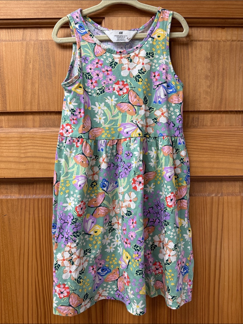 H&M Girls Butterfly dress